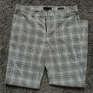 H&M Plaid Skinny Pants